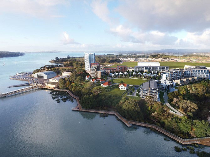 Hobsonville Point panorama